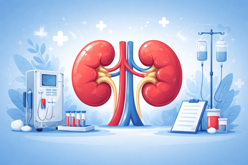 Quando o rim precisa de suporte: o papel do cateter de hemodiálise e da diálise peritoneal