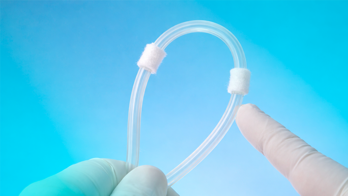 Para que serve o cuff no cateter de diálise peritoneal?